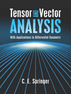 cover image of Tensor and Vector Analysis